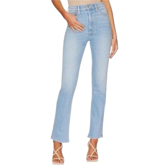 Mother Jeans The Hustler Ankle Light Blue Jeans 28 - Picture 3 of 17